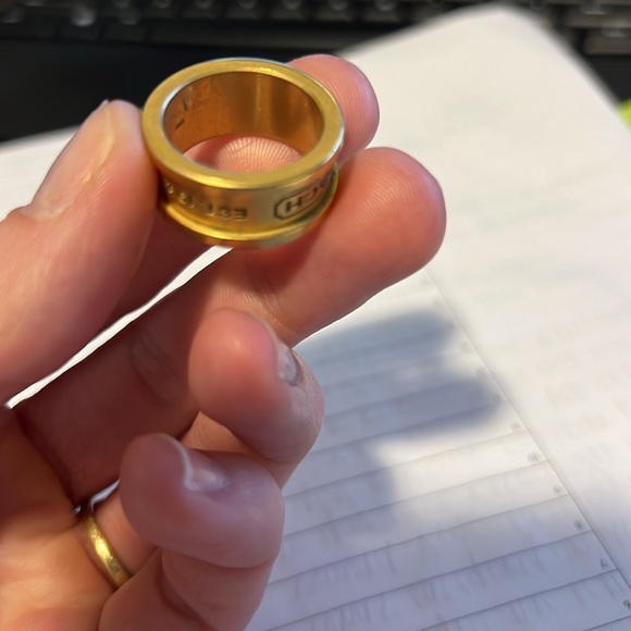Authentic Coach Gold Ring 💅🏻 - Picture 7 of 7